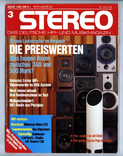 Stereo 1984 klipschorn - 1984-3,